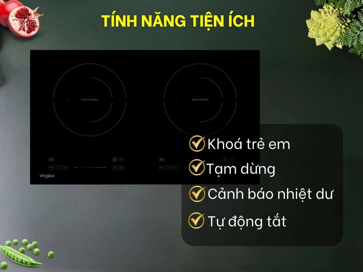 Nhiều tính năng tiện ích và an toàn