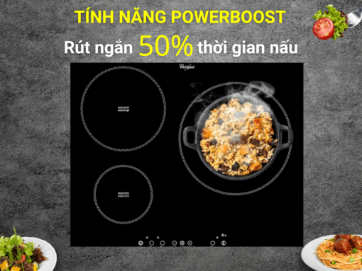 booster bếp từ whirlpool acm865_ba Bếp từ Whirlpool ACM865/BA