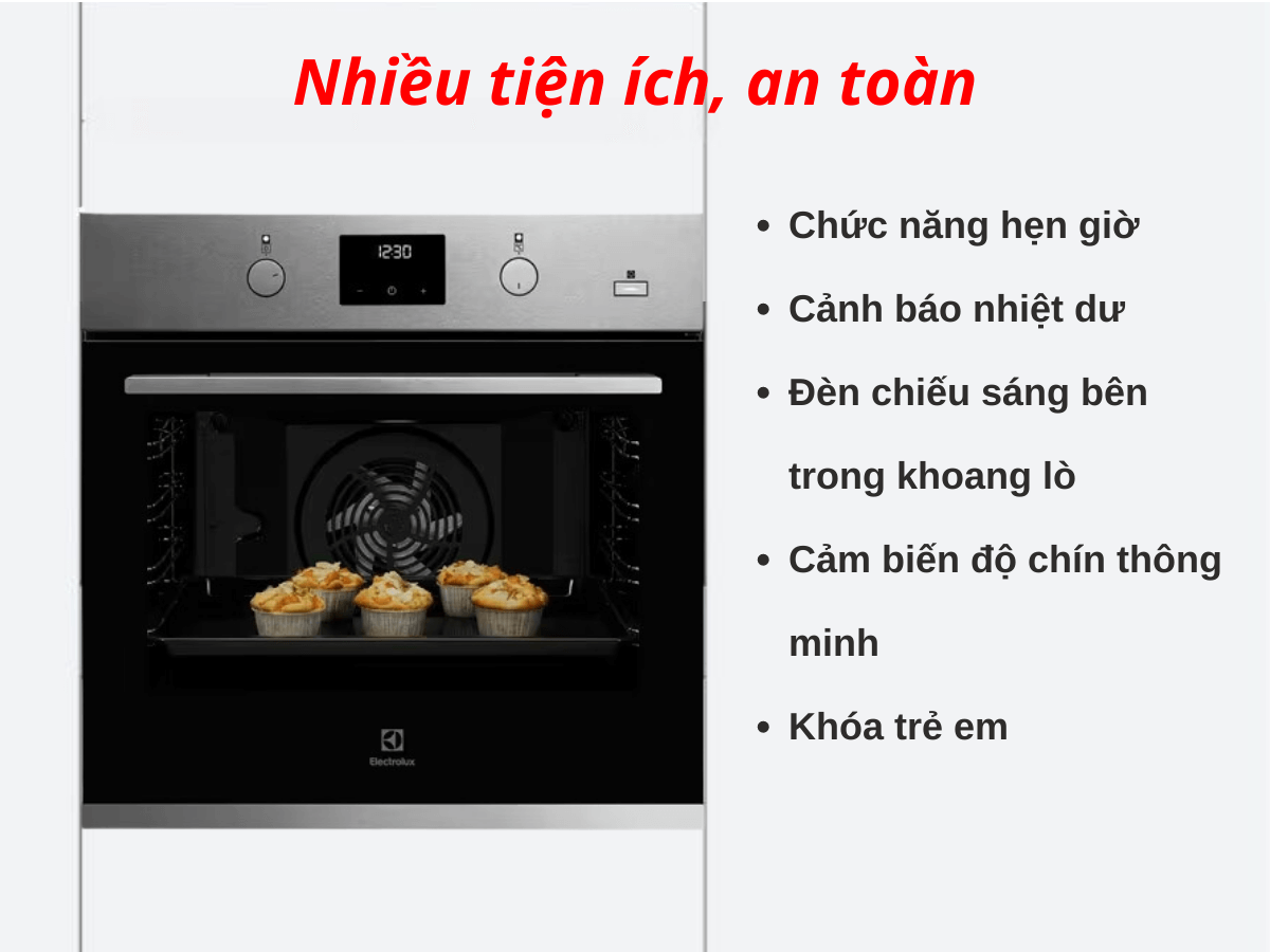 Lò nướng Electrolux KODGH70TXA (72L)