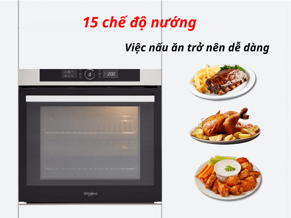 Lò nướng Whirlpool AKZ97891IXAUS