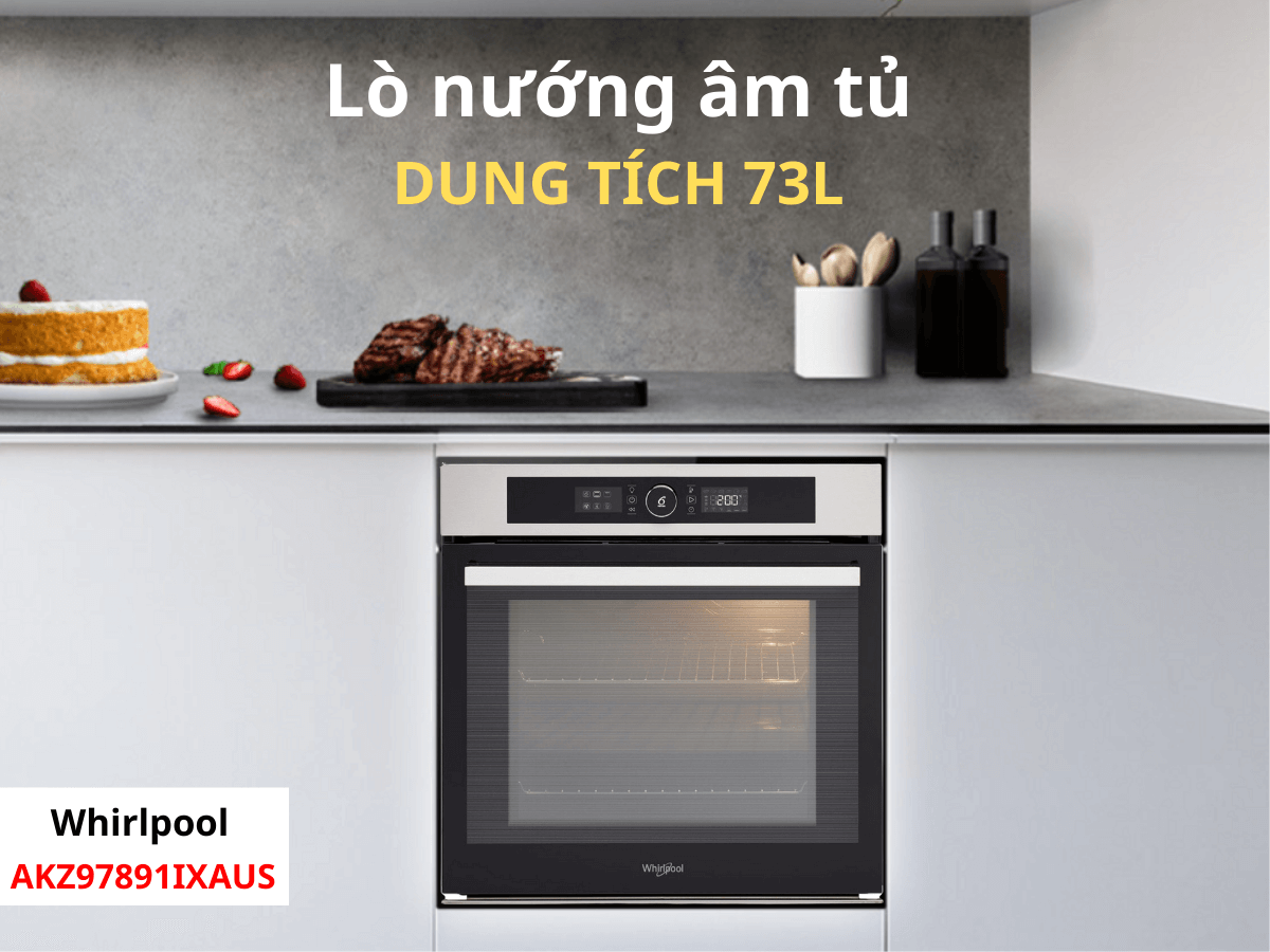 Lò nướng Whirlpool AKZ97891IXAUS
