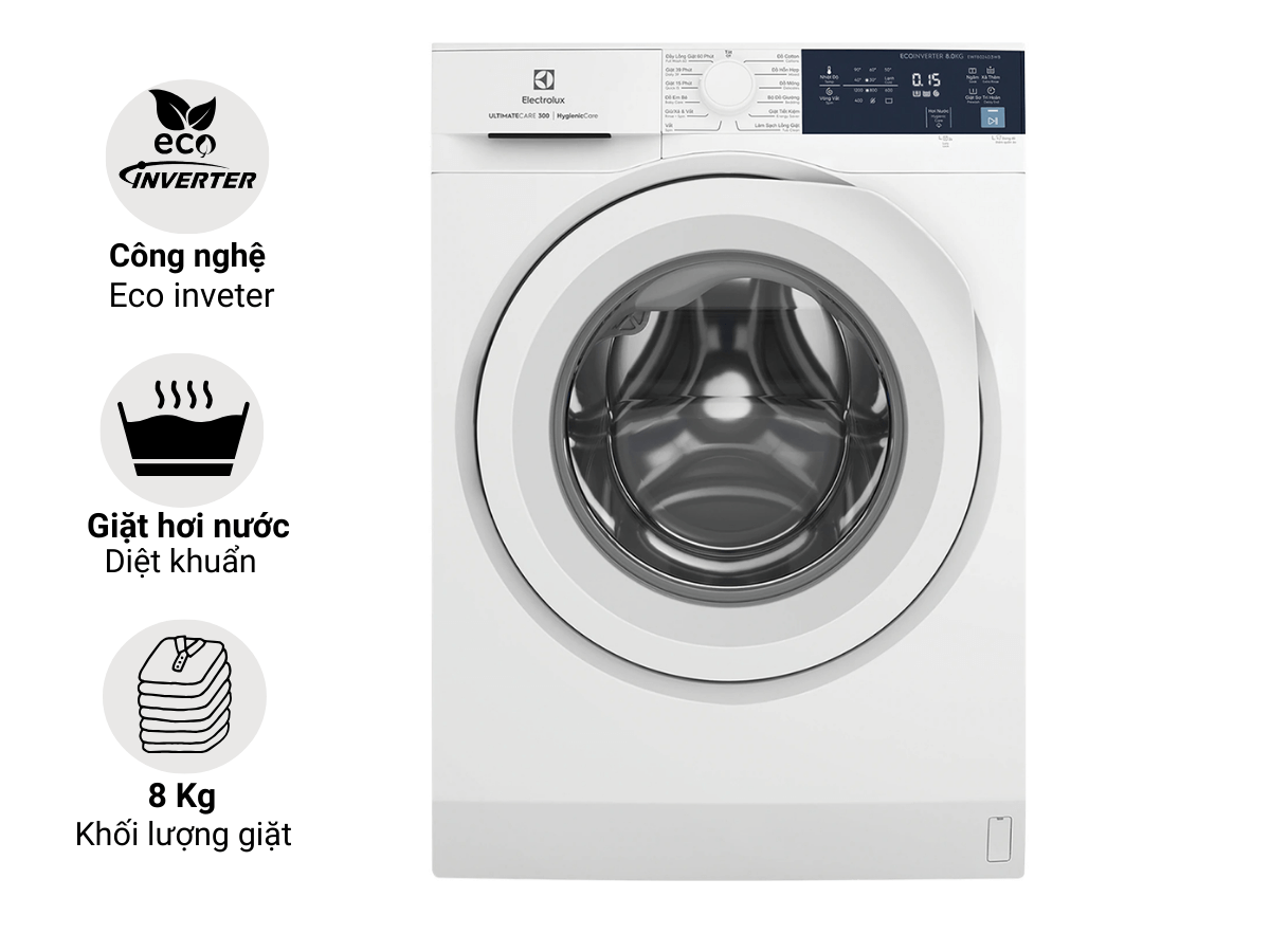 Máy giặt Electrolux EWF8024D3WB (8kg)