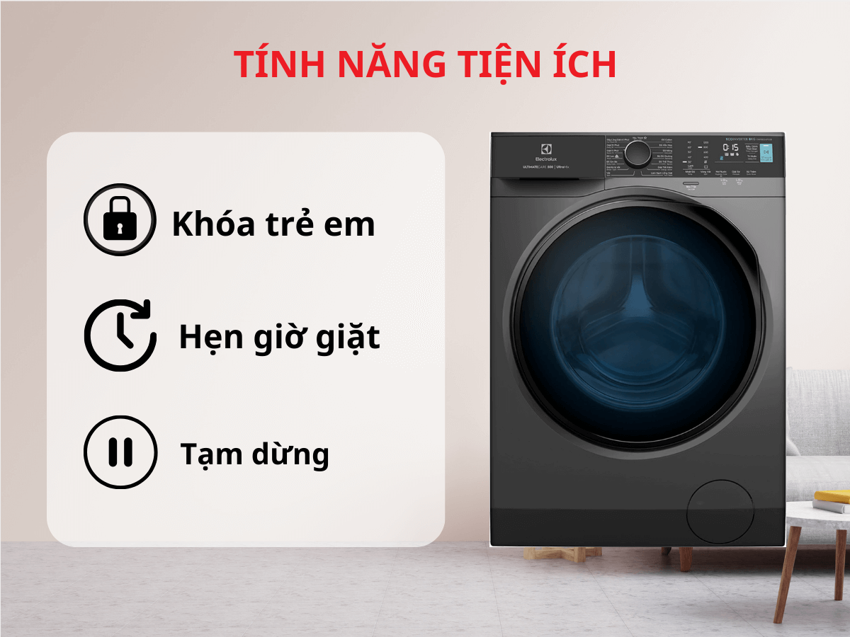 Máy giặt Electrolux EWF8024P5SB (8kg)