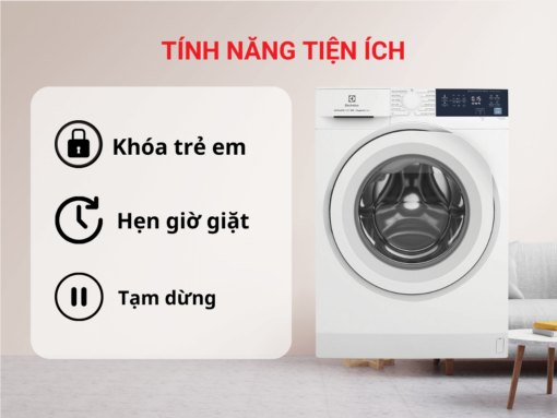 máy giặt electrolux ewf9024d3wb (5) Tính năng tiện ích khác