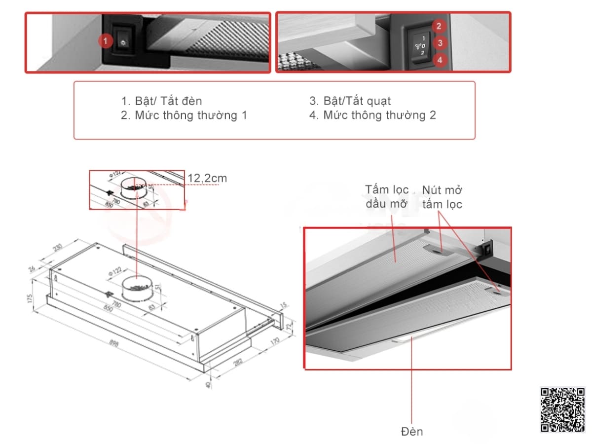 may hut mui electrolux ecp9541x 2
