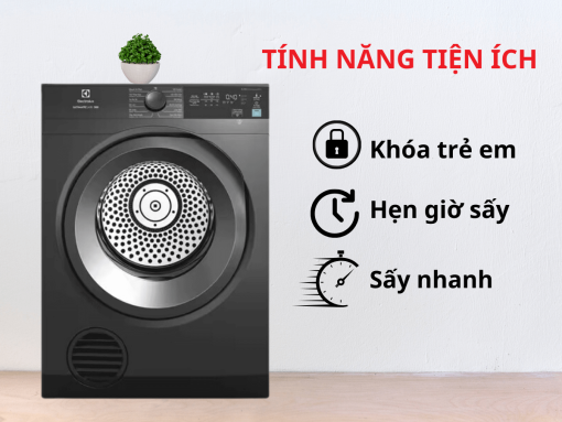 Máy sấy quần áo Electrolux EDV854N3SB