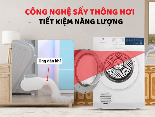Máy sấy Electrolux EDV854J3WB