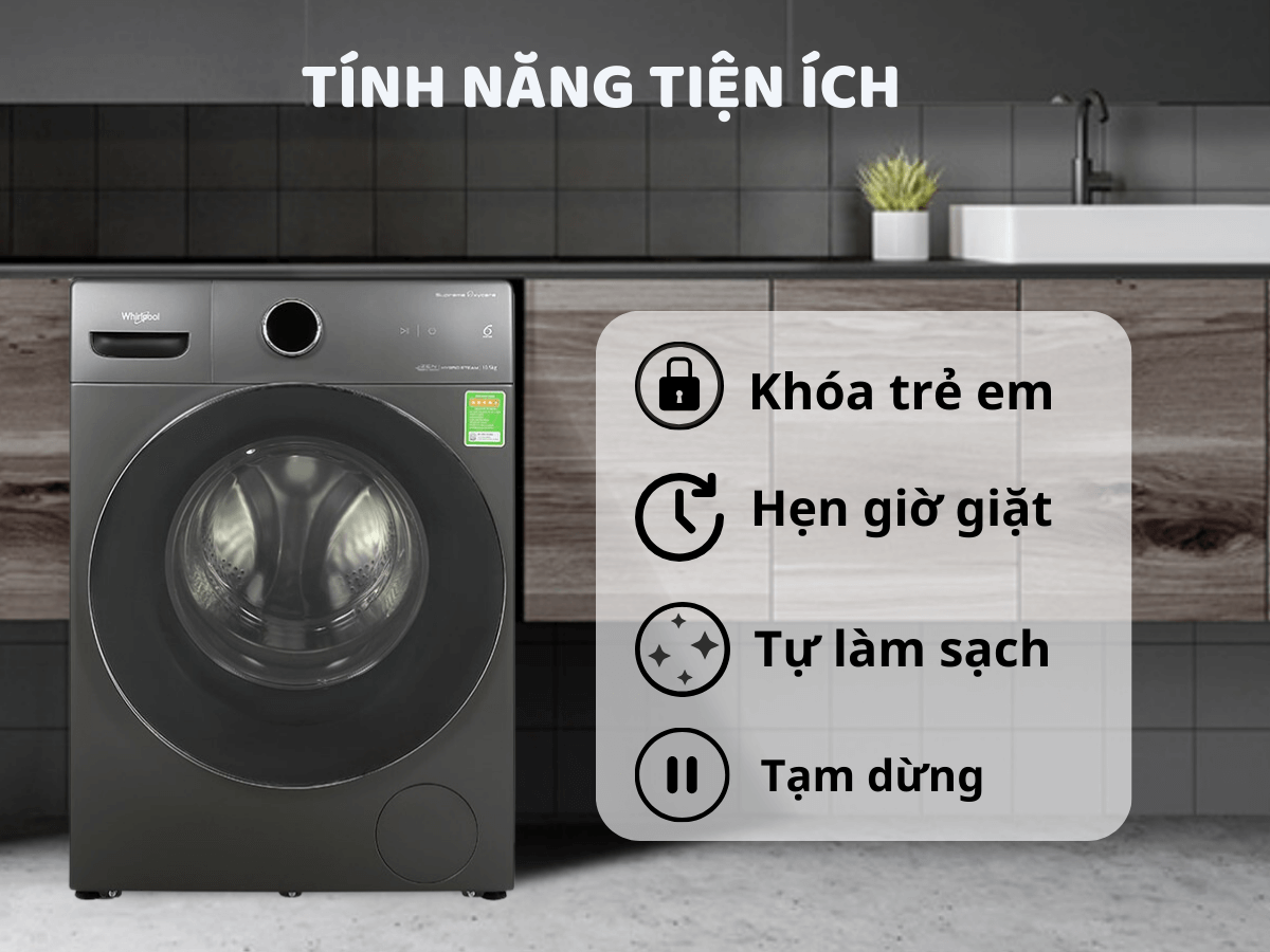 Máy giặt Whirlpool FWMD10502FG (10.5kg)