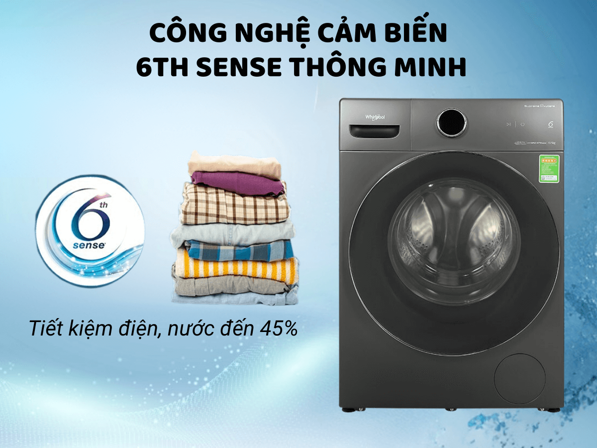 Máy giặt Whirlpool FWMD10502FG (10.5kg)