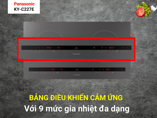 bảng điều khiển bếp từ panasonic ky-c227e Bếp từ Panasonic KY-C227E