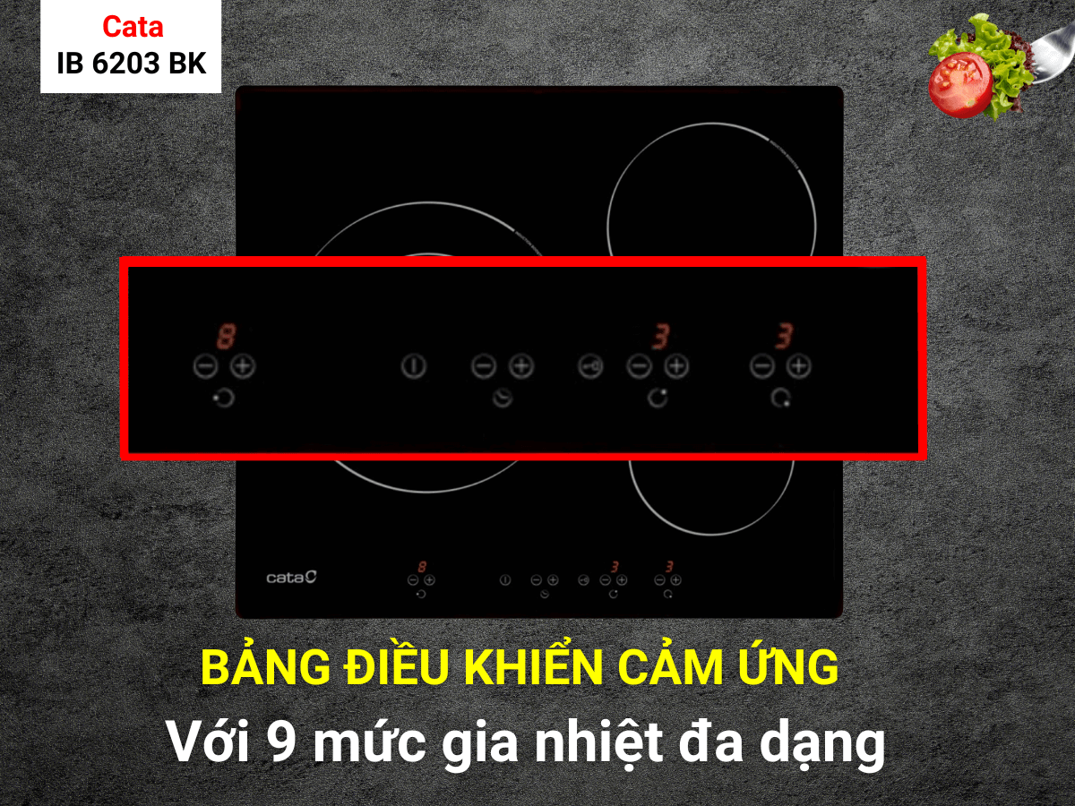 Bếp từ Cata IB 6203 BK