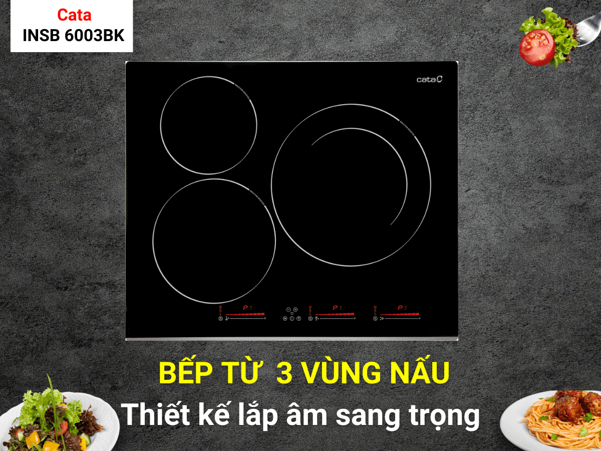 Bếp từ Cata INSB 6003BK
