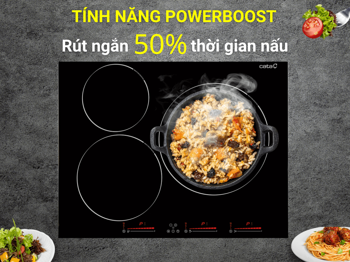 Bếp từ Cata INSB 6003BK