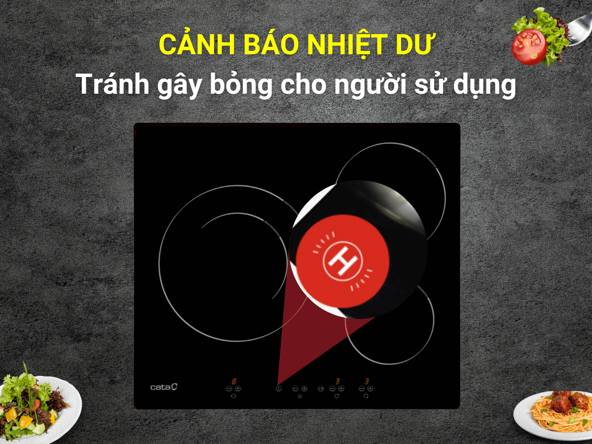 Bếp từ Cata IB 6203 BK