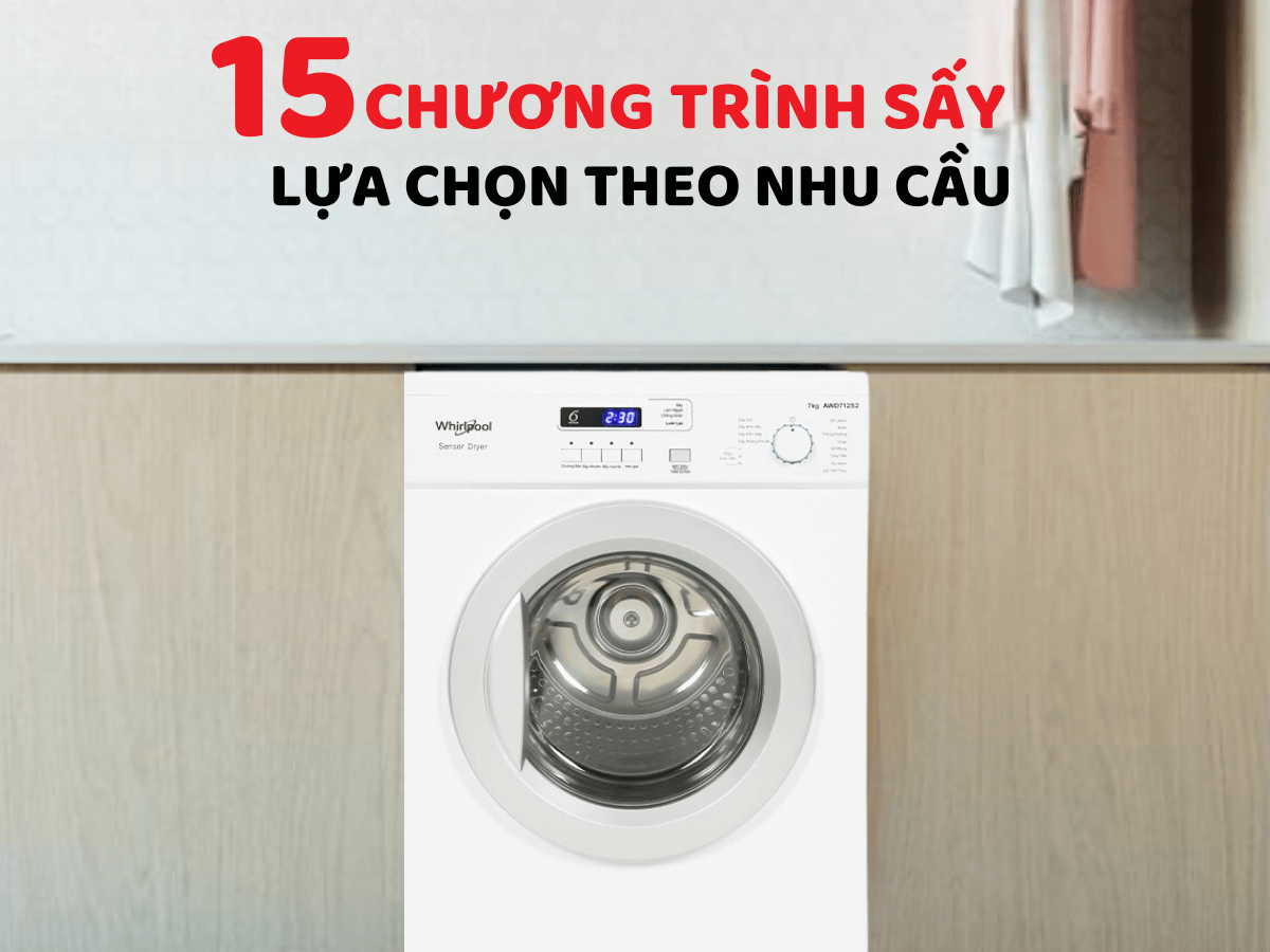 Đa dạng chương trình sấy
