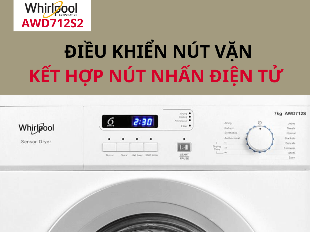 máy sấy whirlpool awd712s2 (7kg)