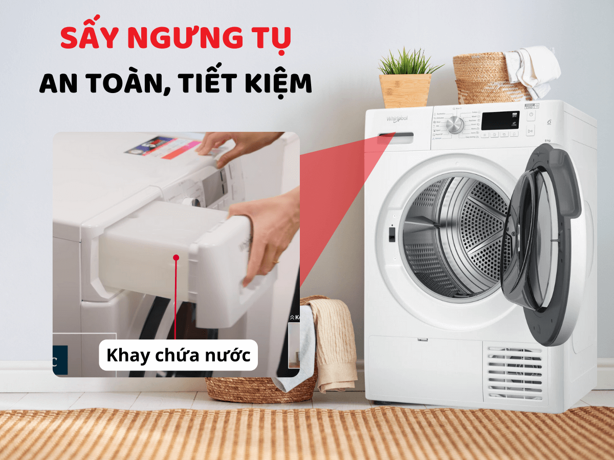 Công nghệ sấy ngưng tụ an toàn