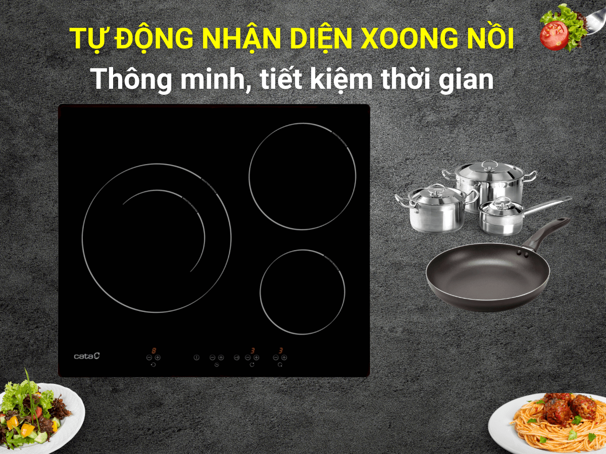 Bếp từ Cata IB 6203 BK