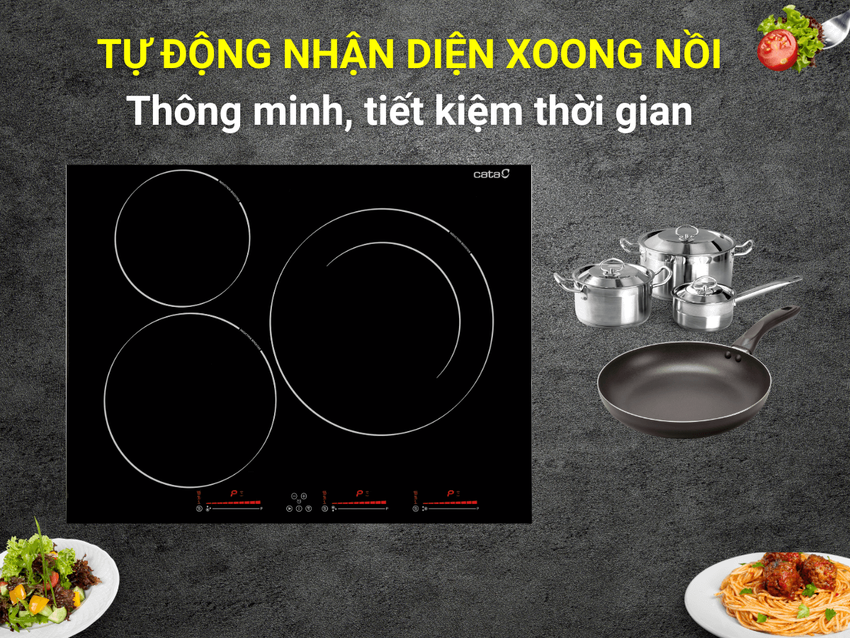 Bếp từ Cata INSB 6003BK