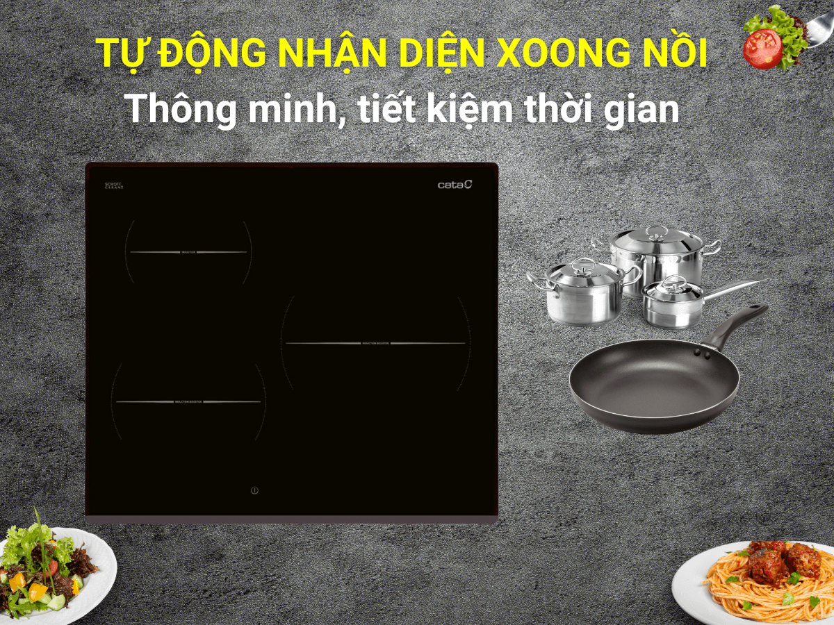 Bếp từ Cata ISB 6130 BK