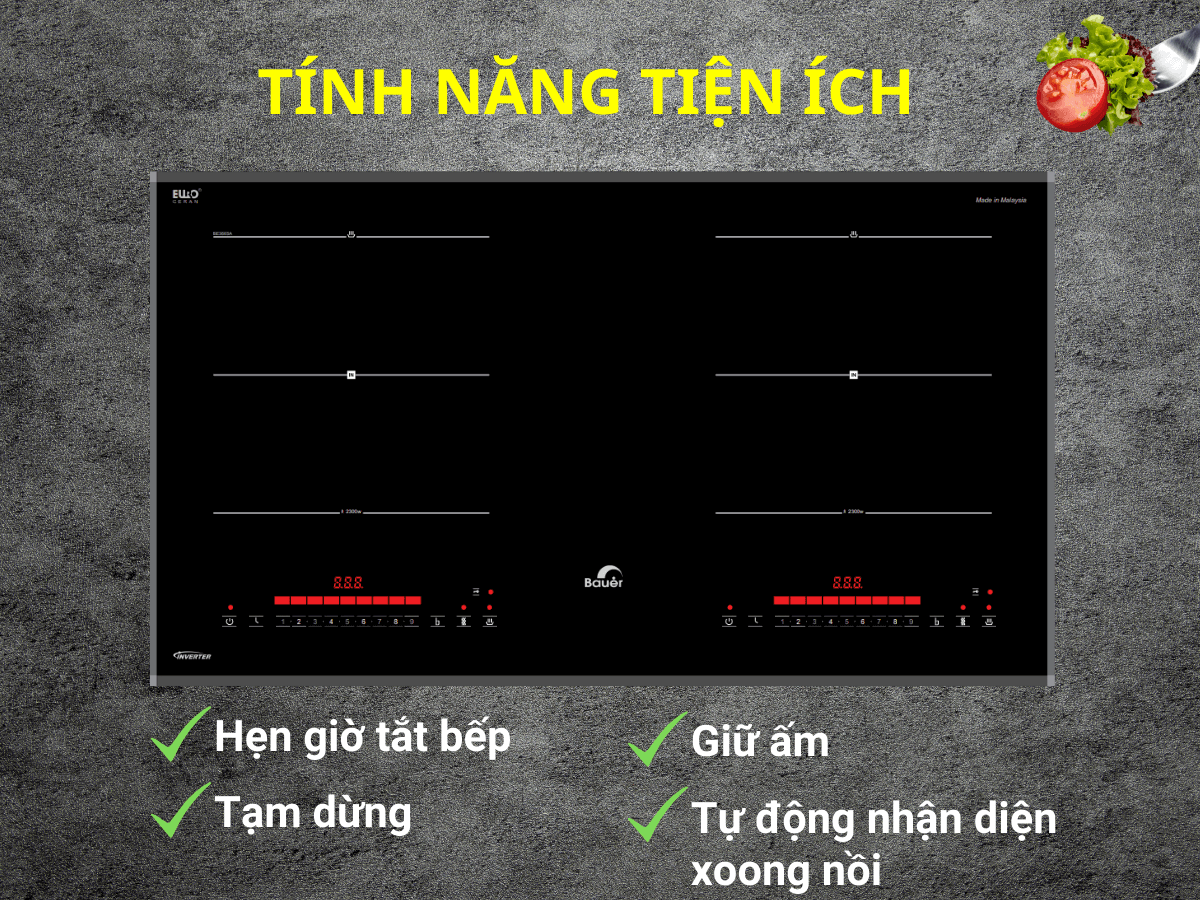 Bếp từ Bauer BE 366SA