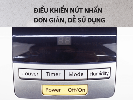 Điều khiển nút nhấn dễ sử dụng
