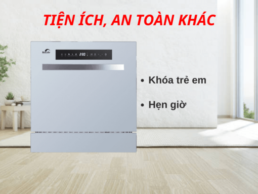 Máy rửa bát Bauer BW-2680F (W)