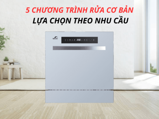 Máy rửa bát Bauer BW-2680F (W)