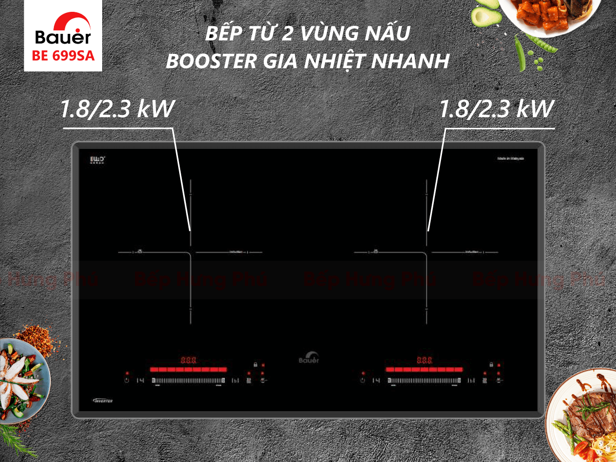 Bếp từ Bauer BE 699SA