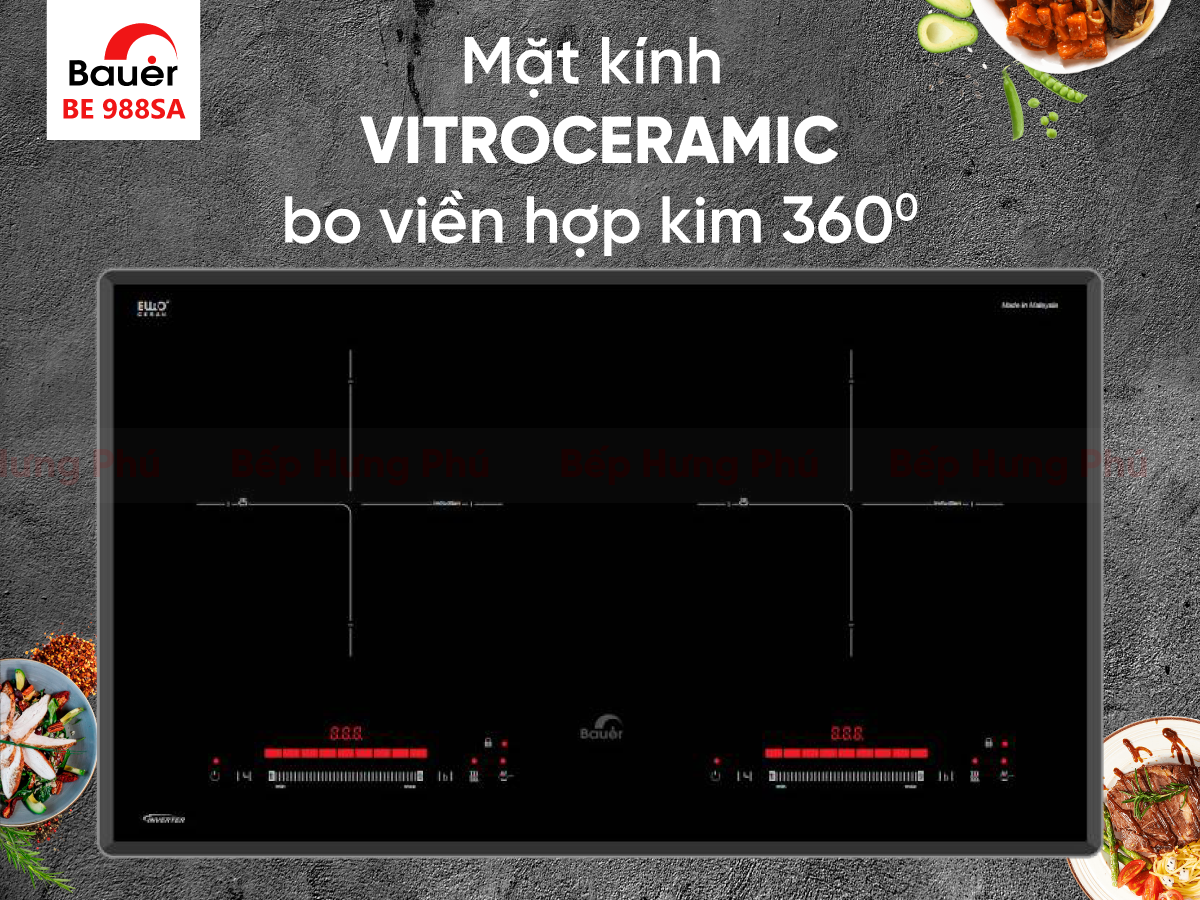 Bếp từ Bauer BE 988SA