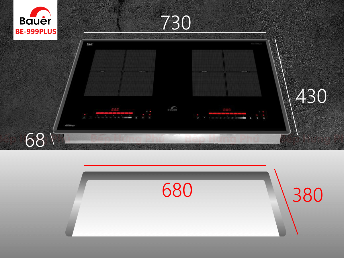 Bếp từ Bauer BE 999PLUS