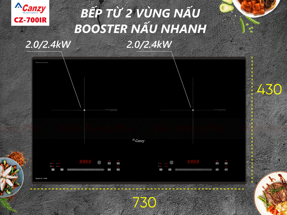 Bếp từ Canzy CZ 700IR
