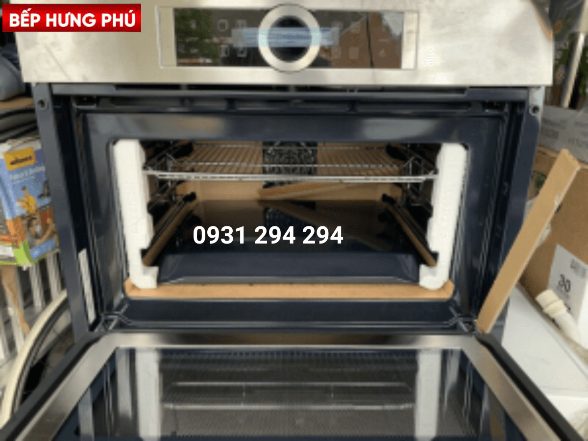 Lò nướng kết hợp lò vi sóng Bosch CMG656BS6B
