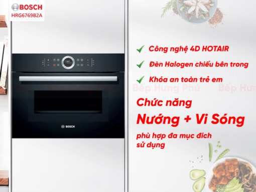 Lò nướng kết hợp vi sóng Bosch CMG633BB1