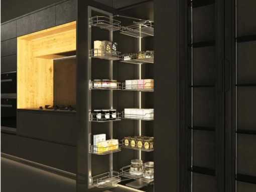 Kiểu dáng tủ đồ khô hafele dolce