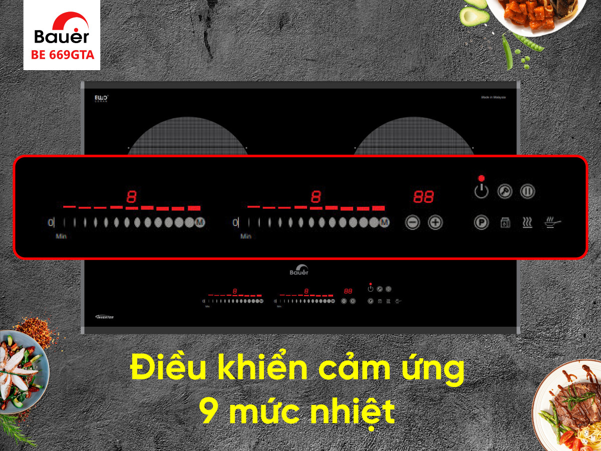 Bếp từ Bauer BE 669GTA
