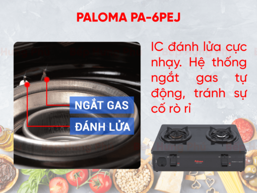Bếp gas Paloma PA-6PEJ