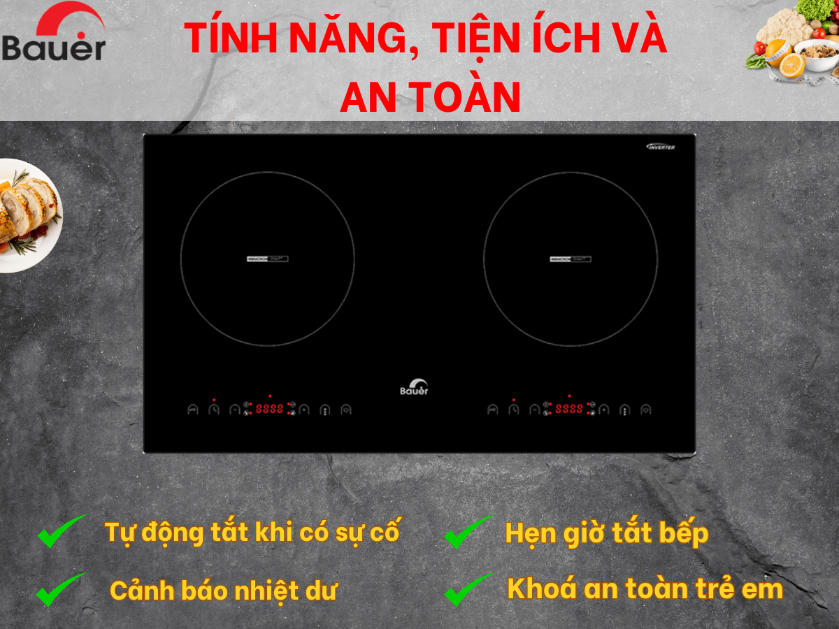 Bếp từ Bauer BE 326SI