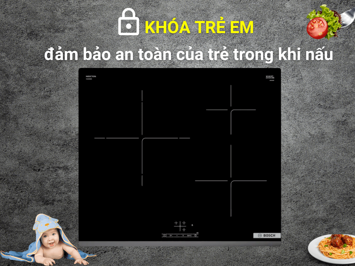 Bếp từ Bosch PUJ63KBB5E