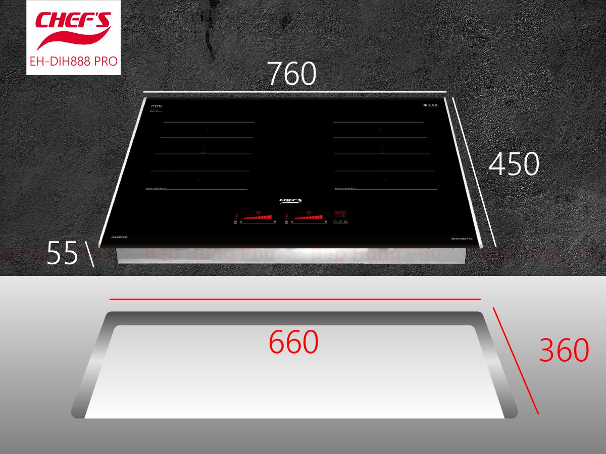 Bếp từ Chefs EH-DIH888 PRO