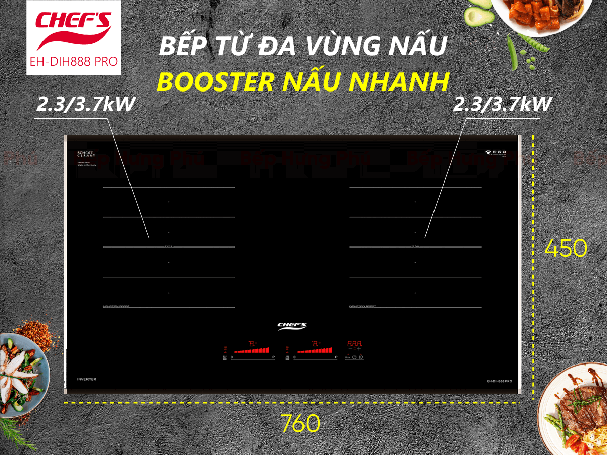 Bếp từ Chefs EH-DIH888 PRO