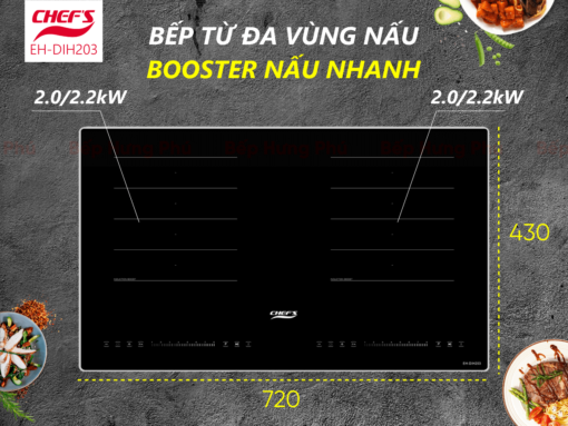 Bếp từ Chefs EH-DIH203