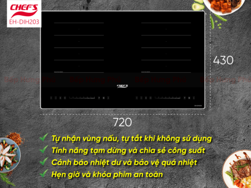 Bếp từ Chefs EH-DIH203