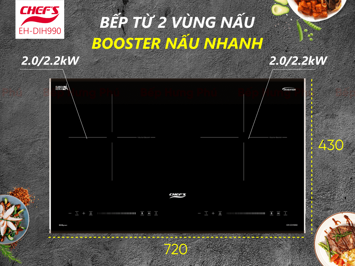 Bếp từ Chefs EH-DIH990