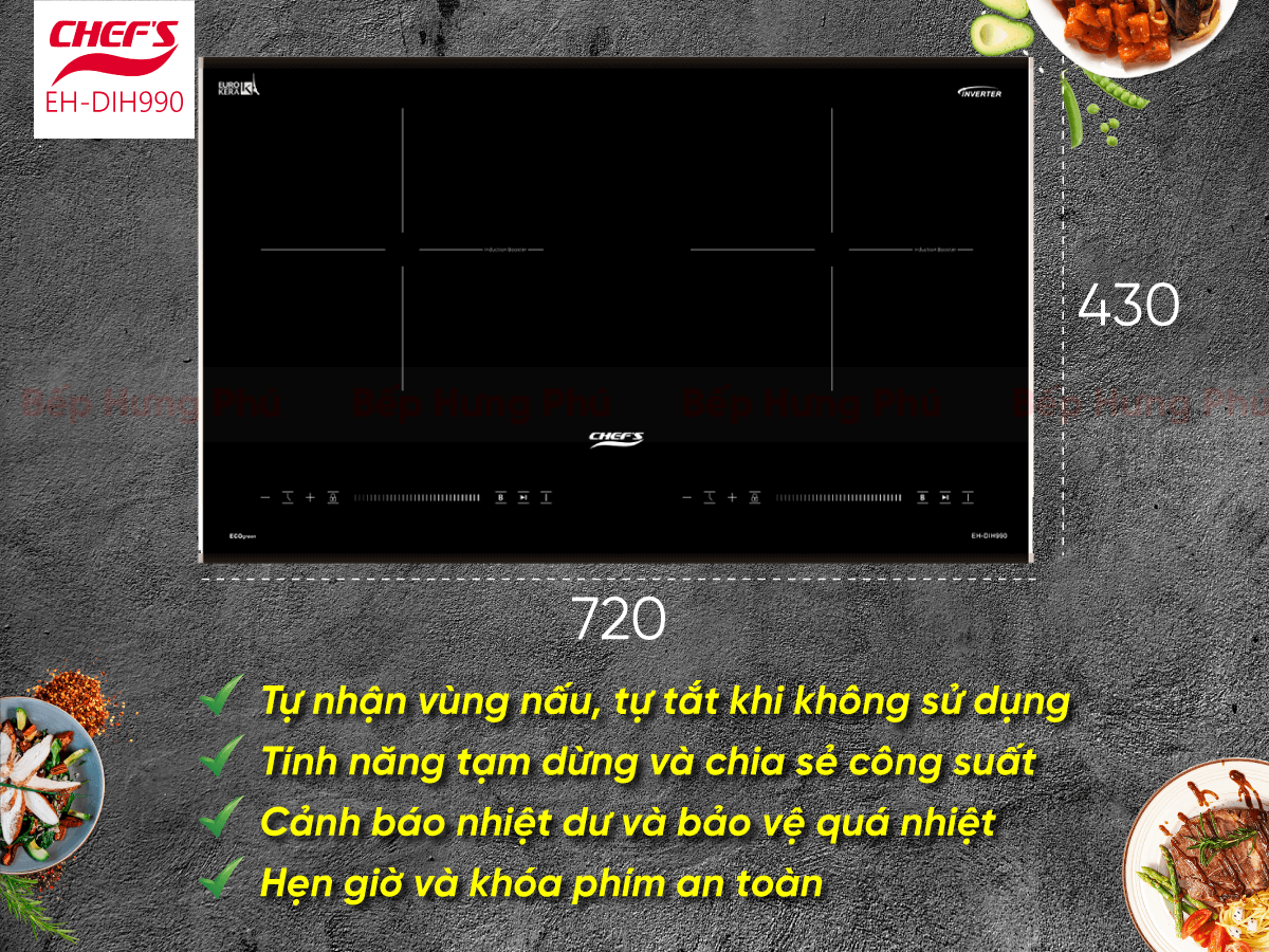 Bếp từ Chefs EH-DIH990