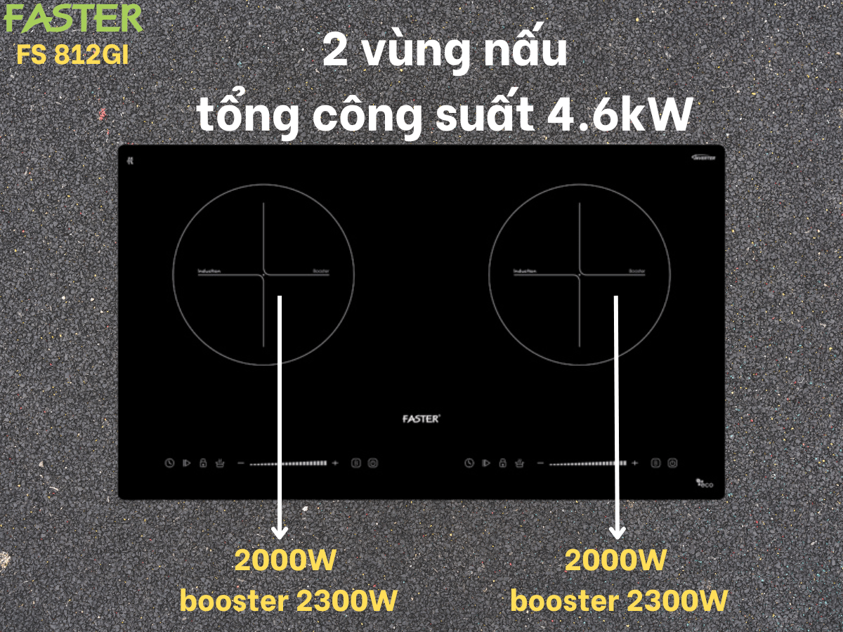 Bếp từ Faster FS 812GI