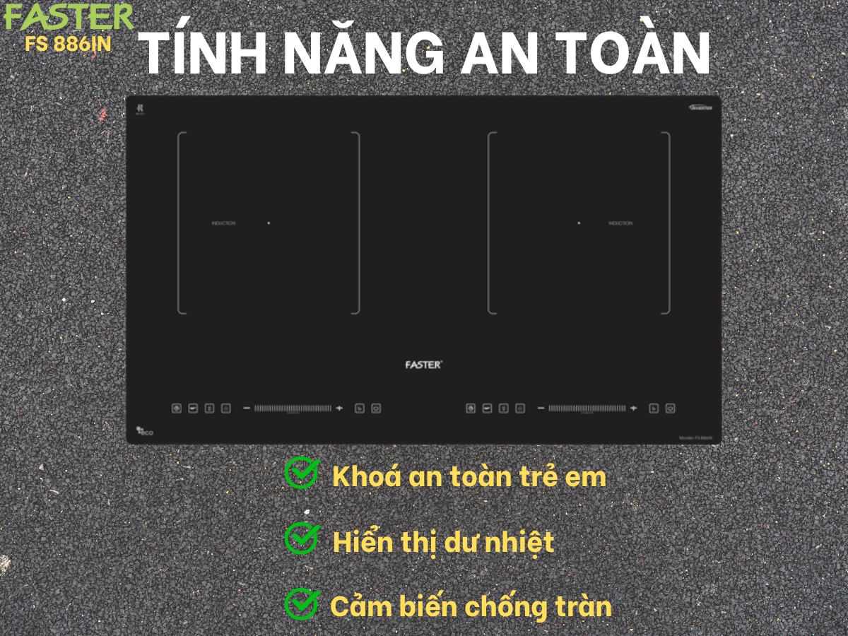 Bếp từ Faster FS 886IN