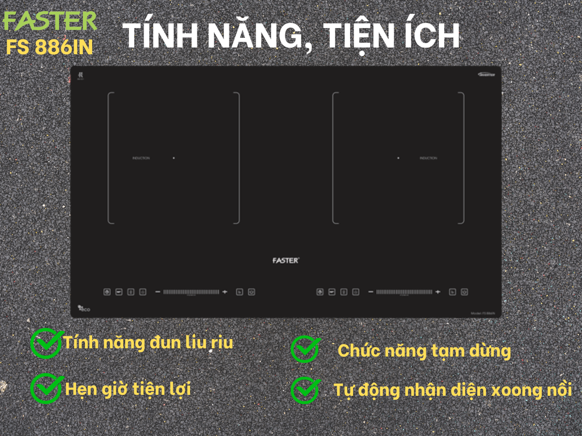 Bếp từ Faster FS 886IN