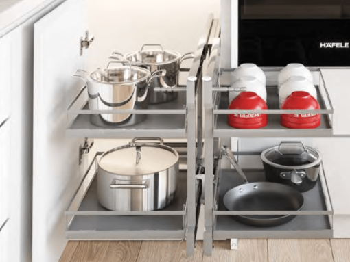 Kệ góc Hafele Olla 900mm 595.50.804