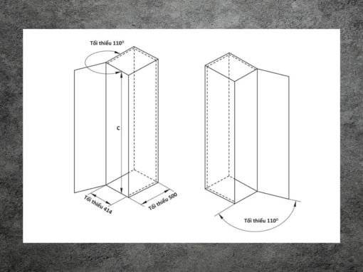 kích thước tủ đồ khô Hafele Dolce